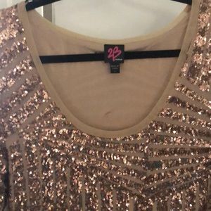 Beautiful sequined dress. Worn one time only.